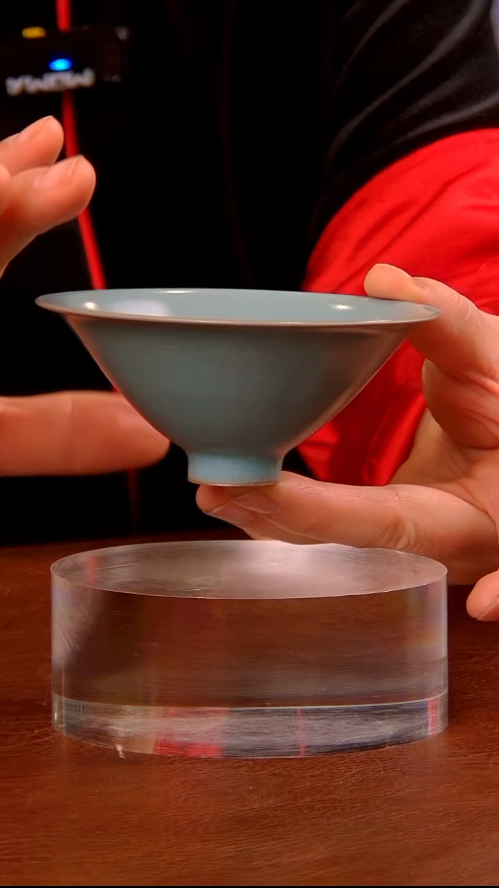 【闪购商品】瓷片312汝-斗笠杯..........