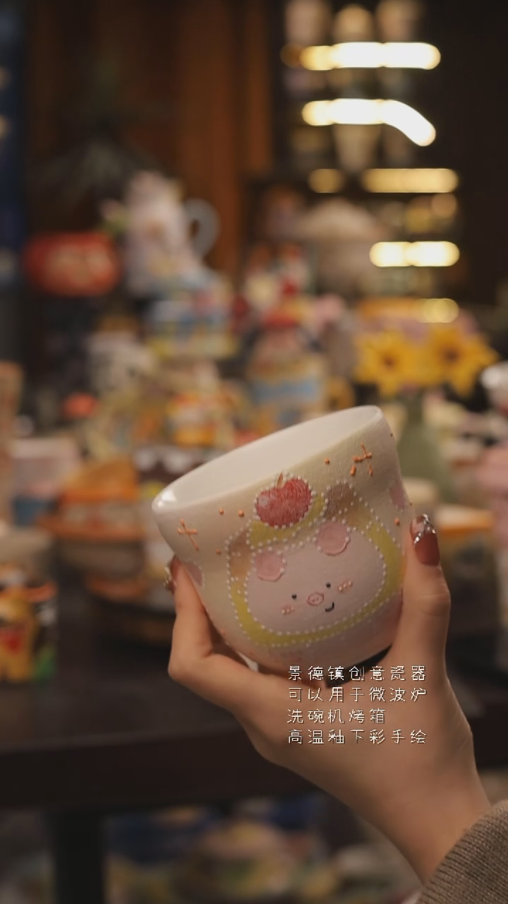 景德镇釉下彩绘设计师款式陶瓷