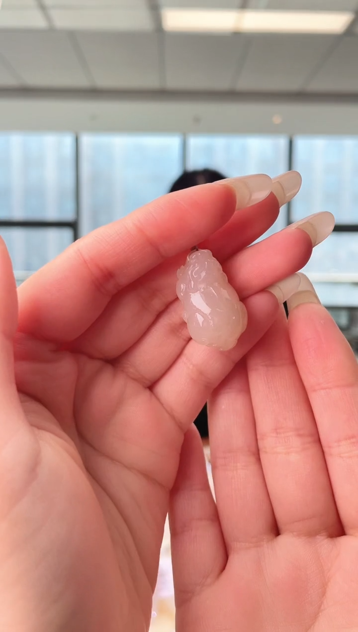 颈饰未镶嵌和田玉貔貅 xp