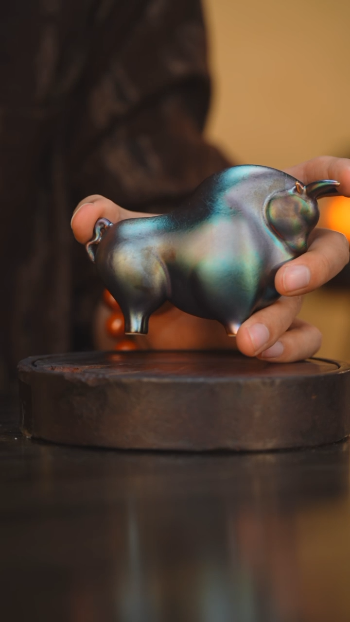 135柴房陶瓷柴烧窑宝牛