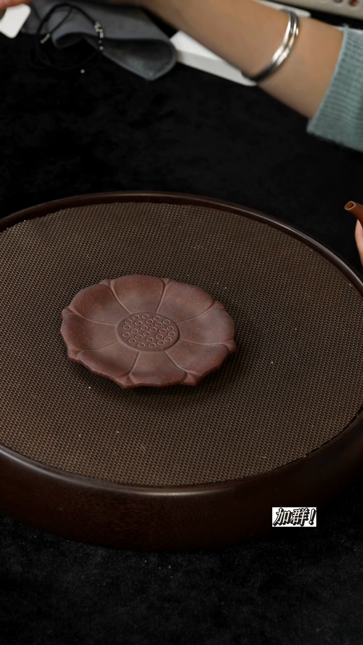 茶壶紫砂紫砂莲花杯垫