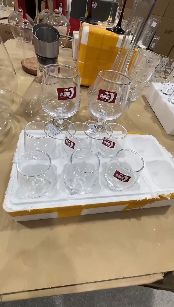 【闪购商品】水晶玻璃无盖款直播专属八只