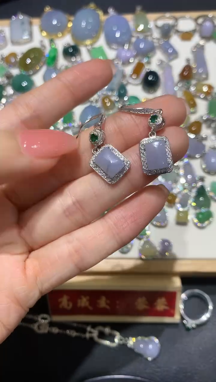 【闪购商品】翡翠吊坠(不含链)银S925镶嵌团购51