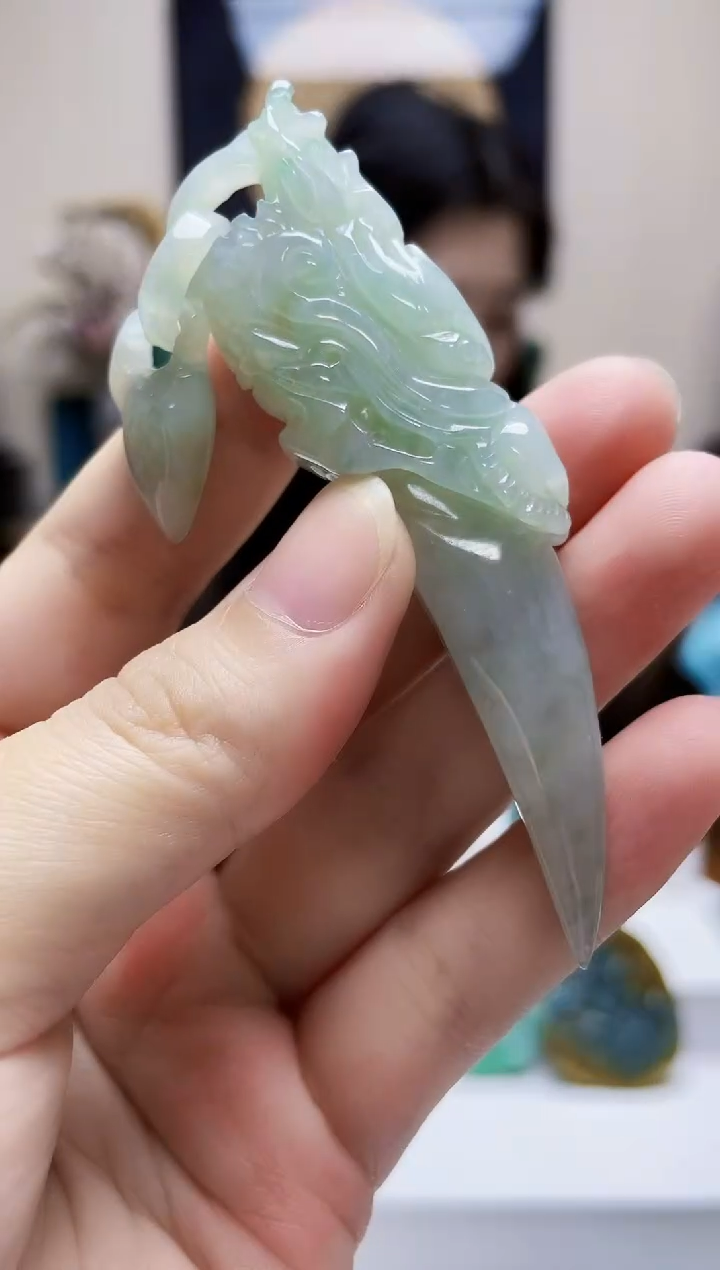 未镶嵌定制翡翠吊坠45