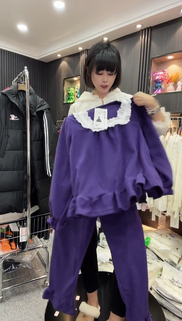 萍姐套装-----11深紫