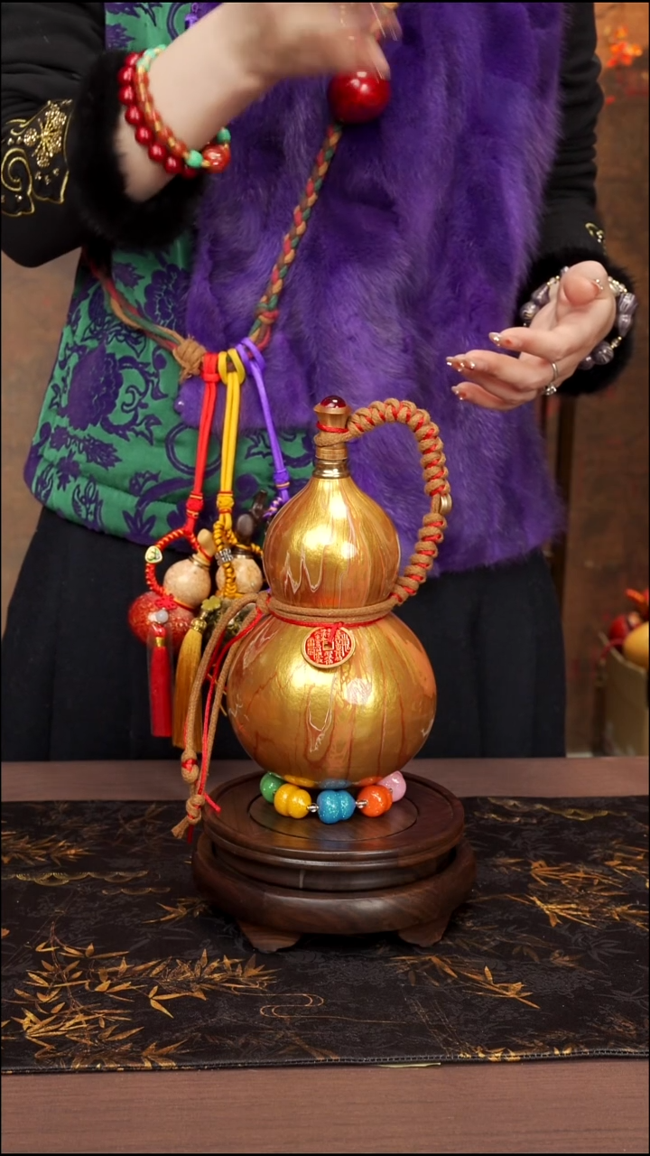 381--精品大漆酒葫芦-----188