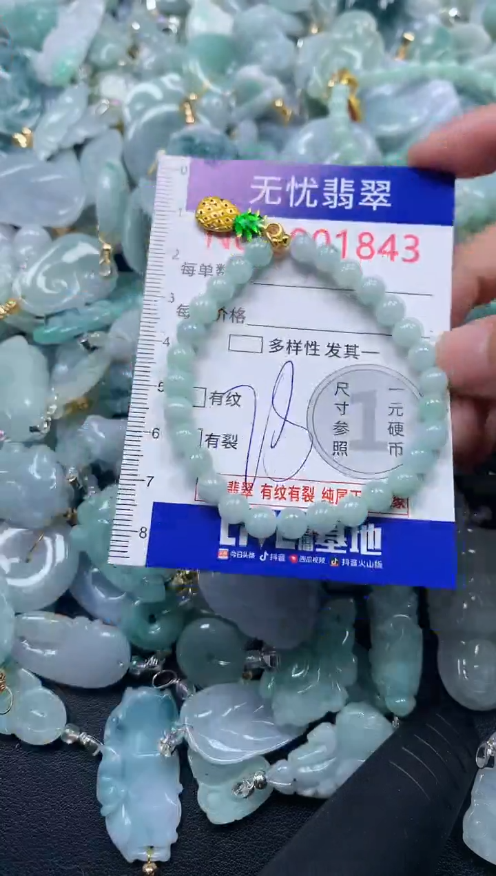 颈饰未镶嵌翡翠1843