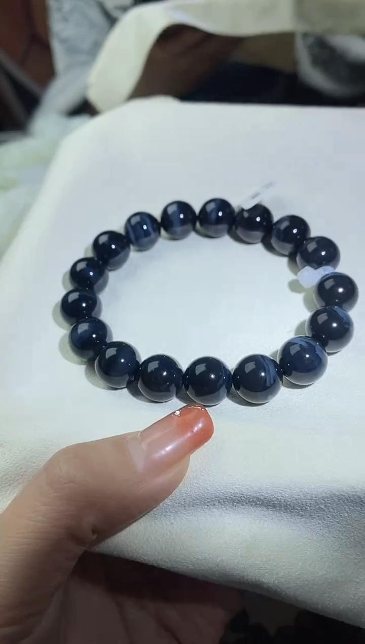 颈饰未镶嵌和田玉玉*手串