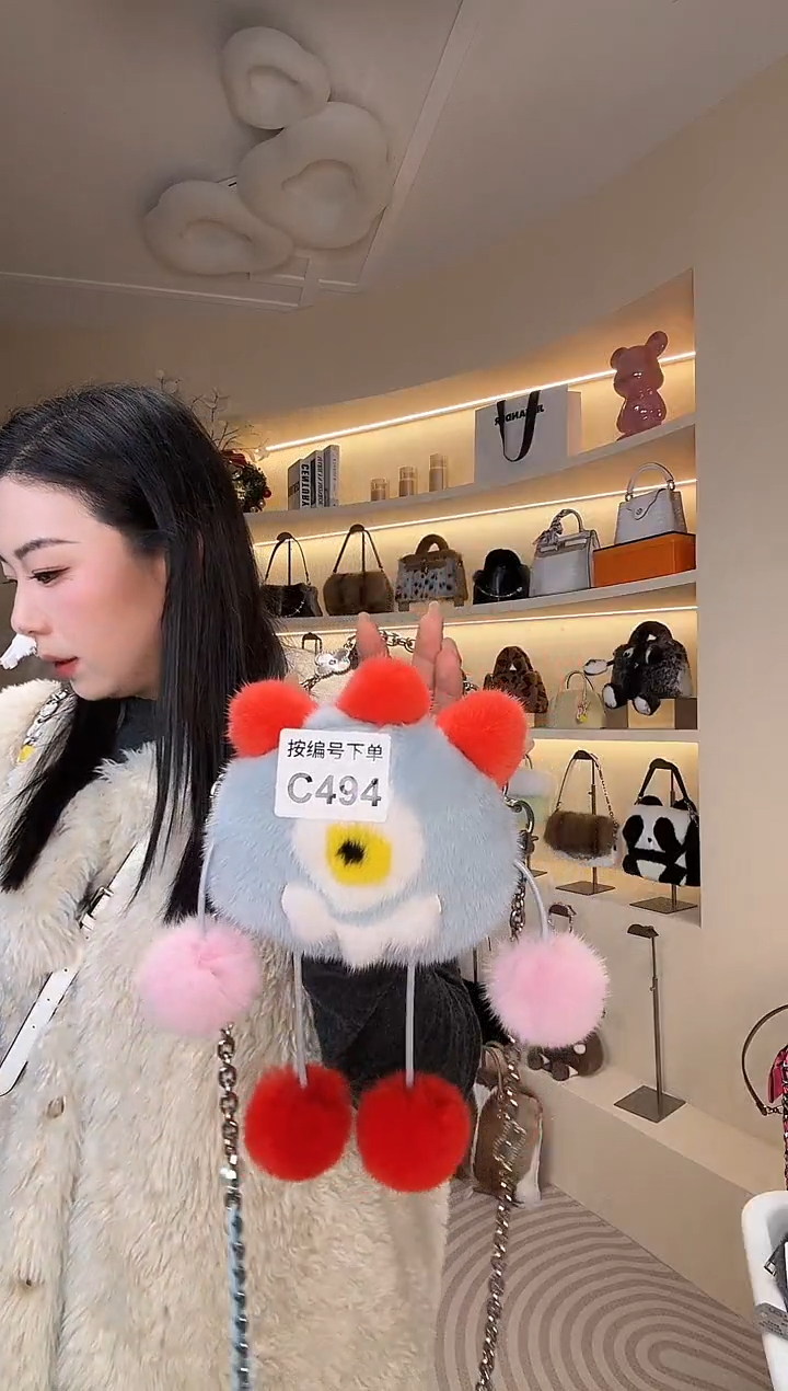 水貂毛【闪购商品】女包C494