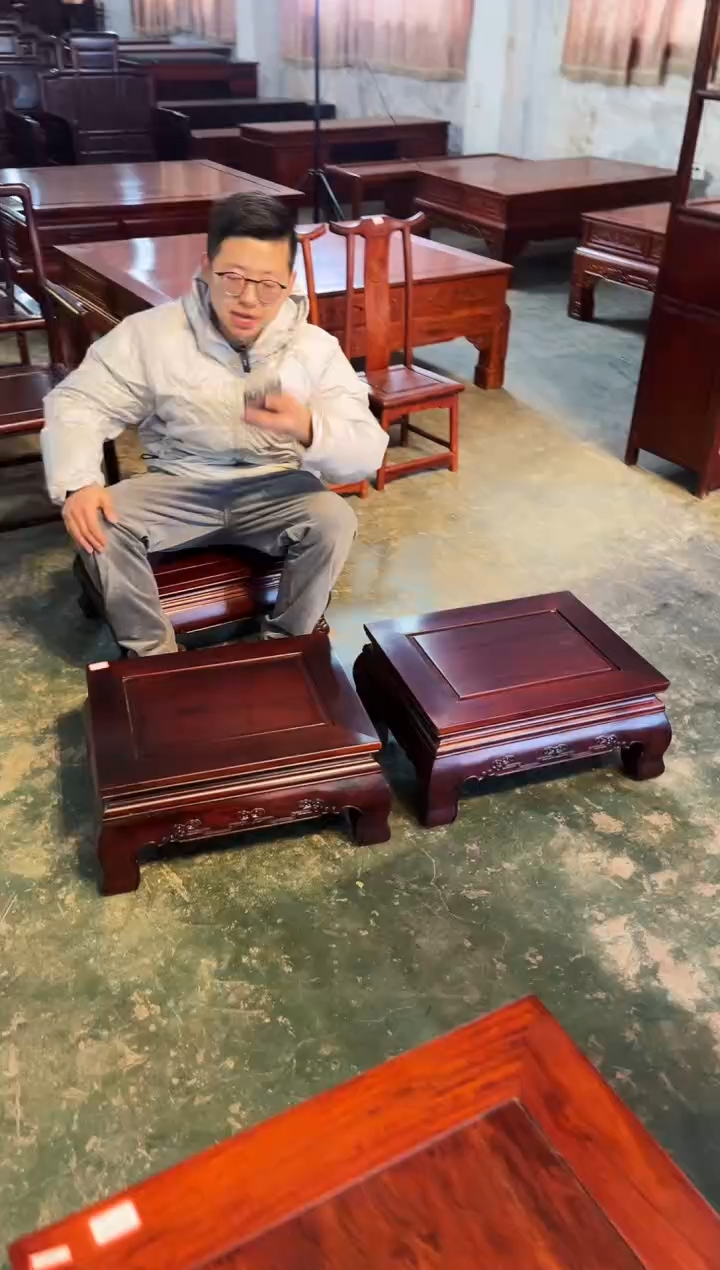 【闪购商品】黑酸枝木类成套家具K01