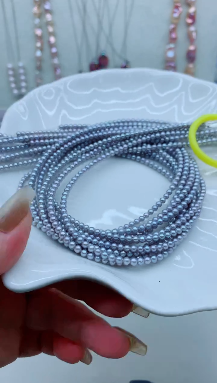 淡水珍珠未镶嵌颈饰0***7淡水珍珠吊坠多样性发其一