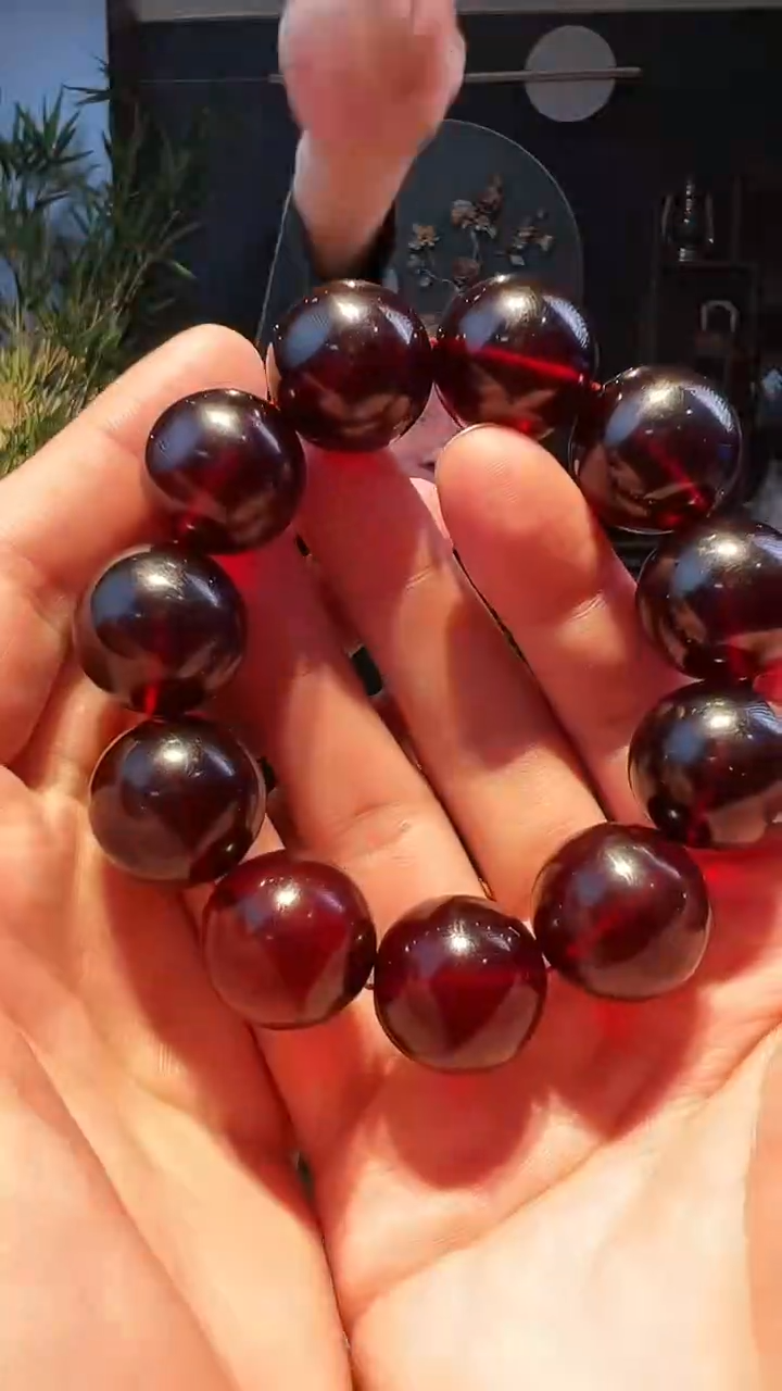 【闪购商品】蜜蜡手链未镶嵌21+单圈