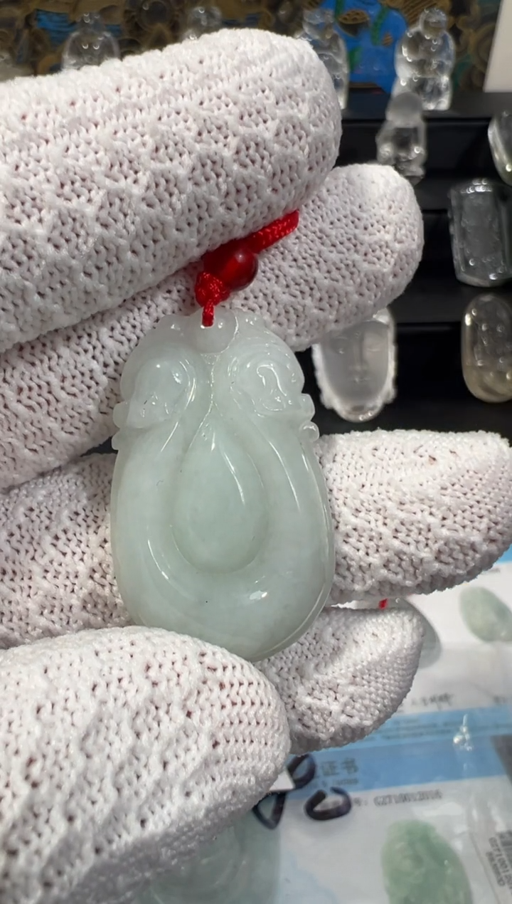 吊坠(不含链)未镶嵌翡翠翡翠吊坠018