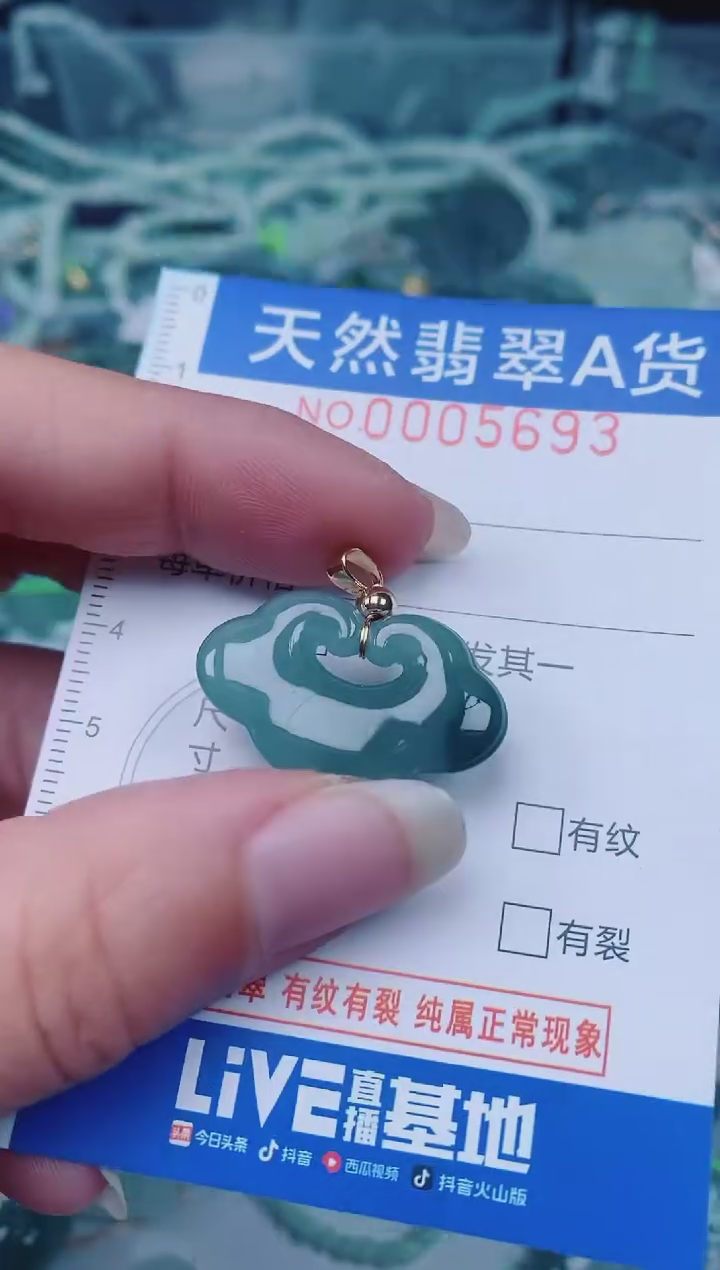 颈饰未镶嵌翡翠00005693