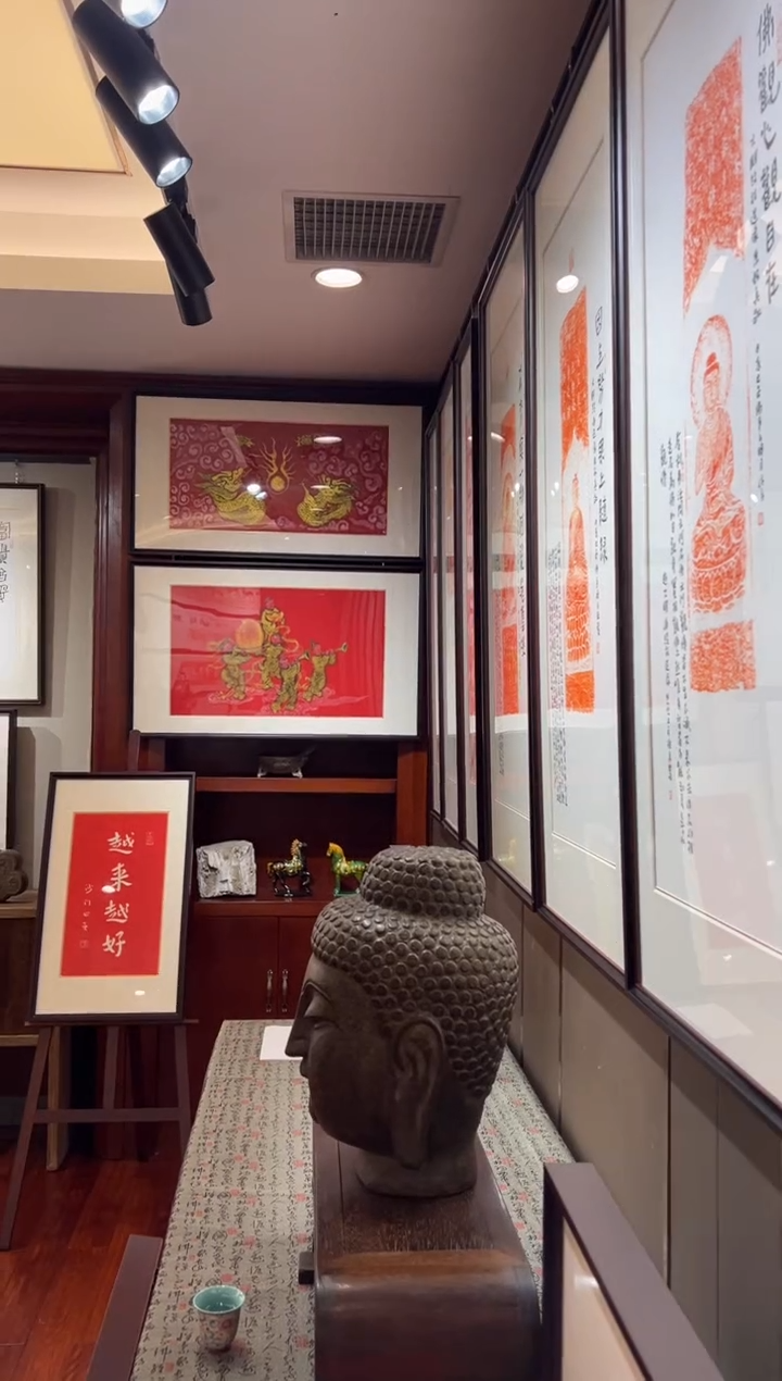 【闪购商品】昌化石印石越来越好带框