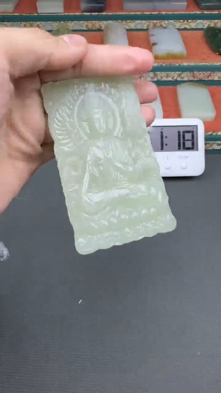 【闪购商品】和田玉颈饰未镶嵌开心