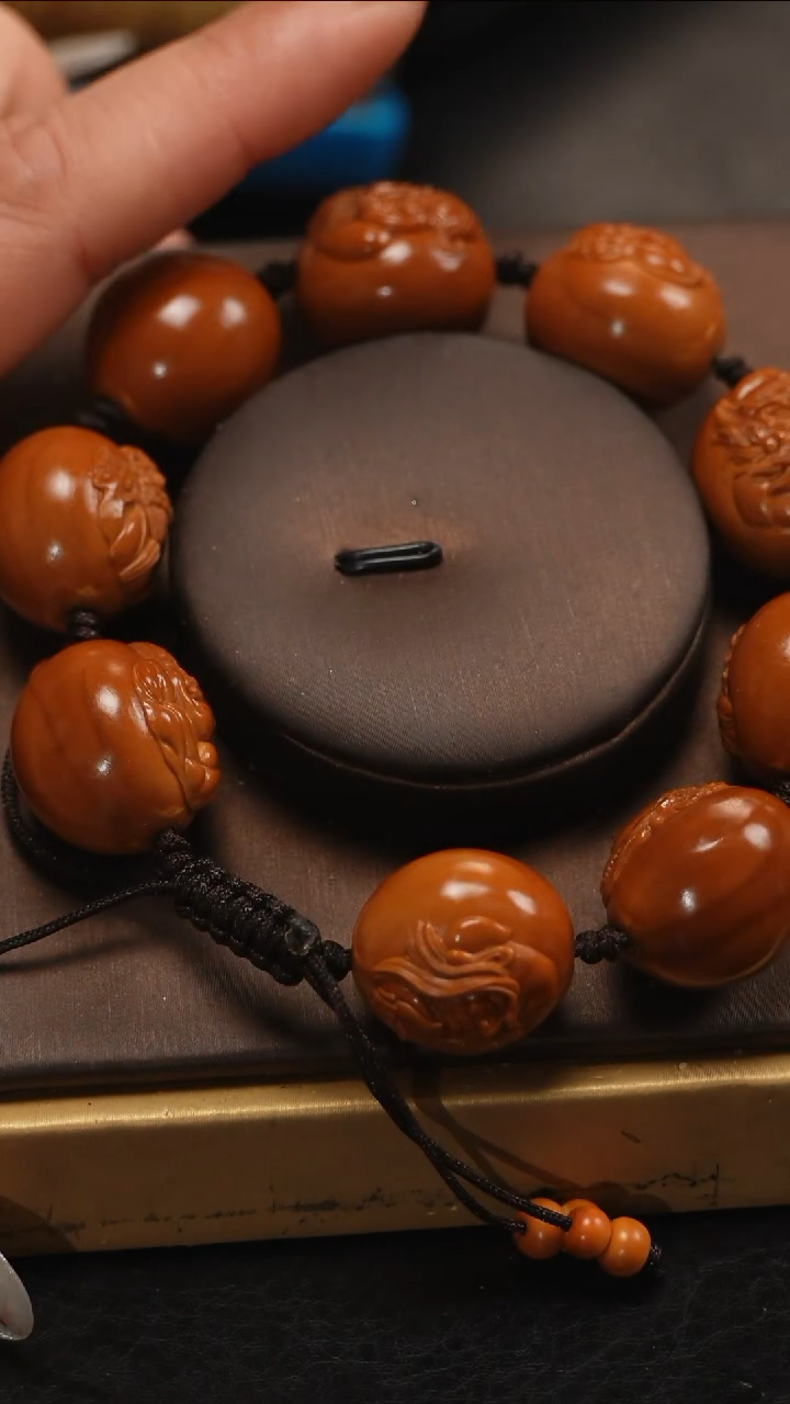 【闪购商品】橄榄核手串/手链橄榄核文玩作品