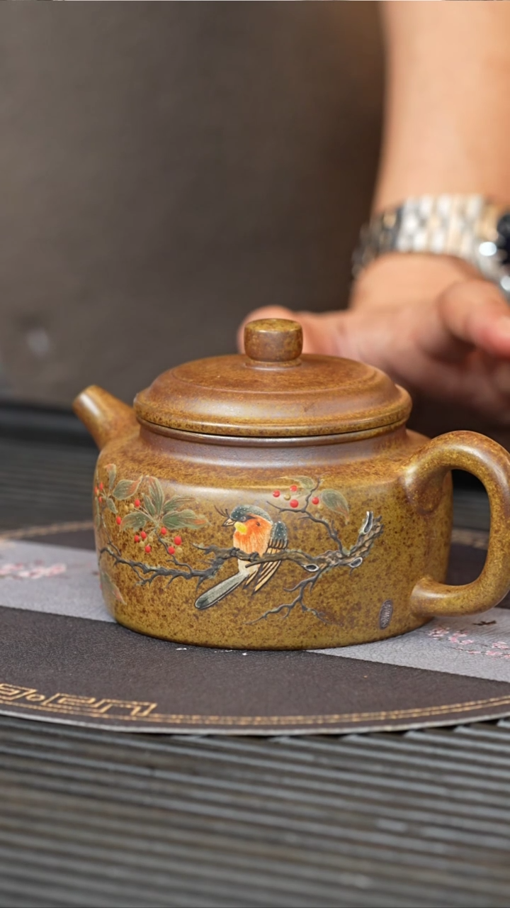 【闪购商品】紫砂茶壶YJB 柴烧 德钟  