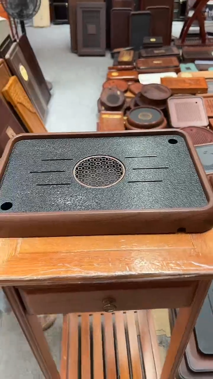 新品福利石材长39CM*宽26CM茶盘送管