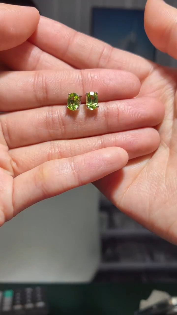 银S925镶嵌其他橄榄石（扎德严选）