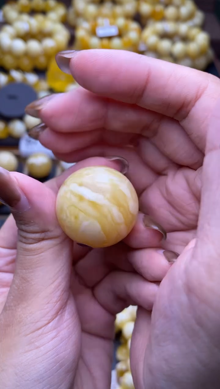 【闪购商品】琥珀裸石未镶嵌大小姐珠宝严选66