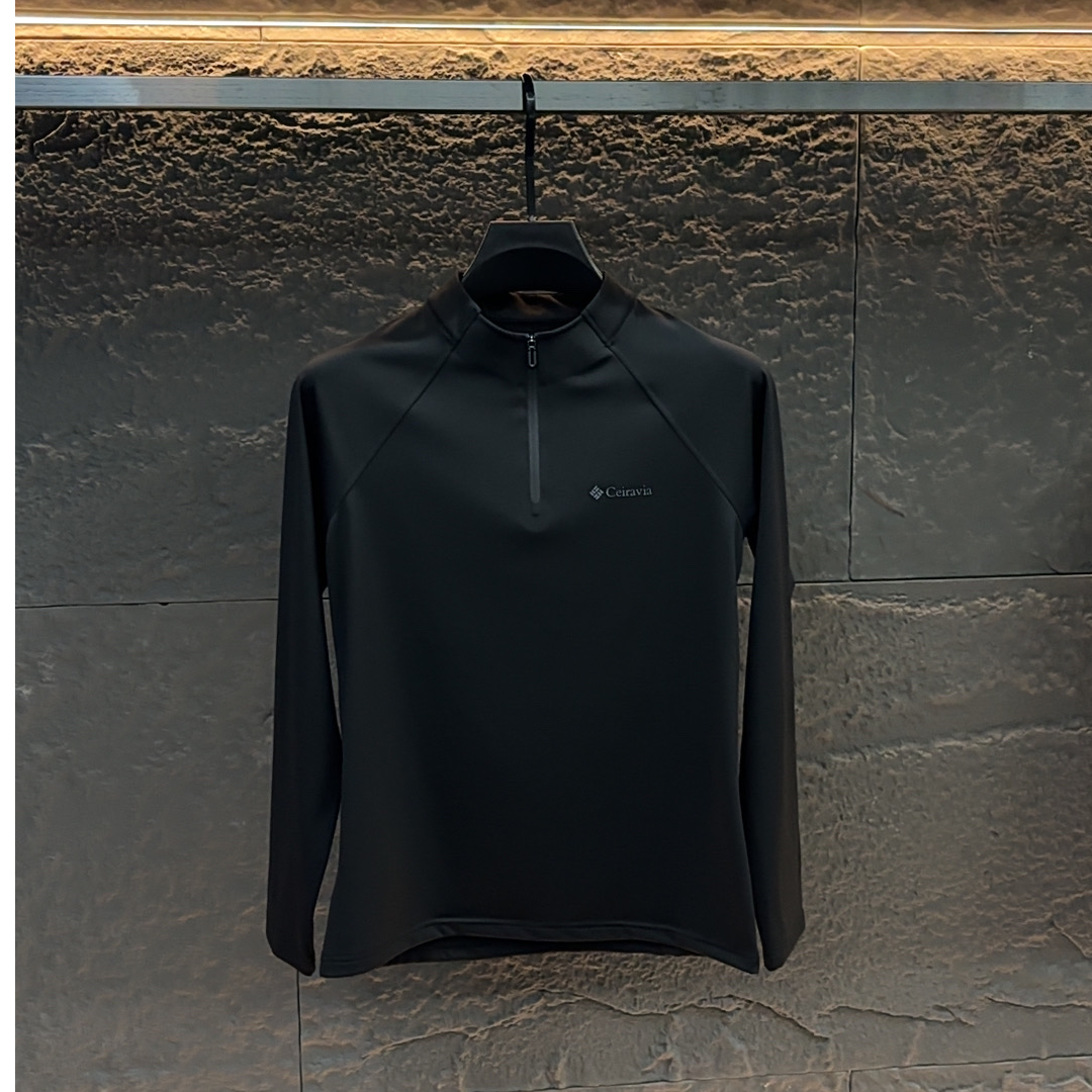 冬季加绒新款时尚休闲百搭半高领长袖卫衣T恤舒适透气上衣1515