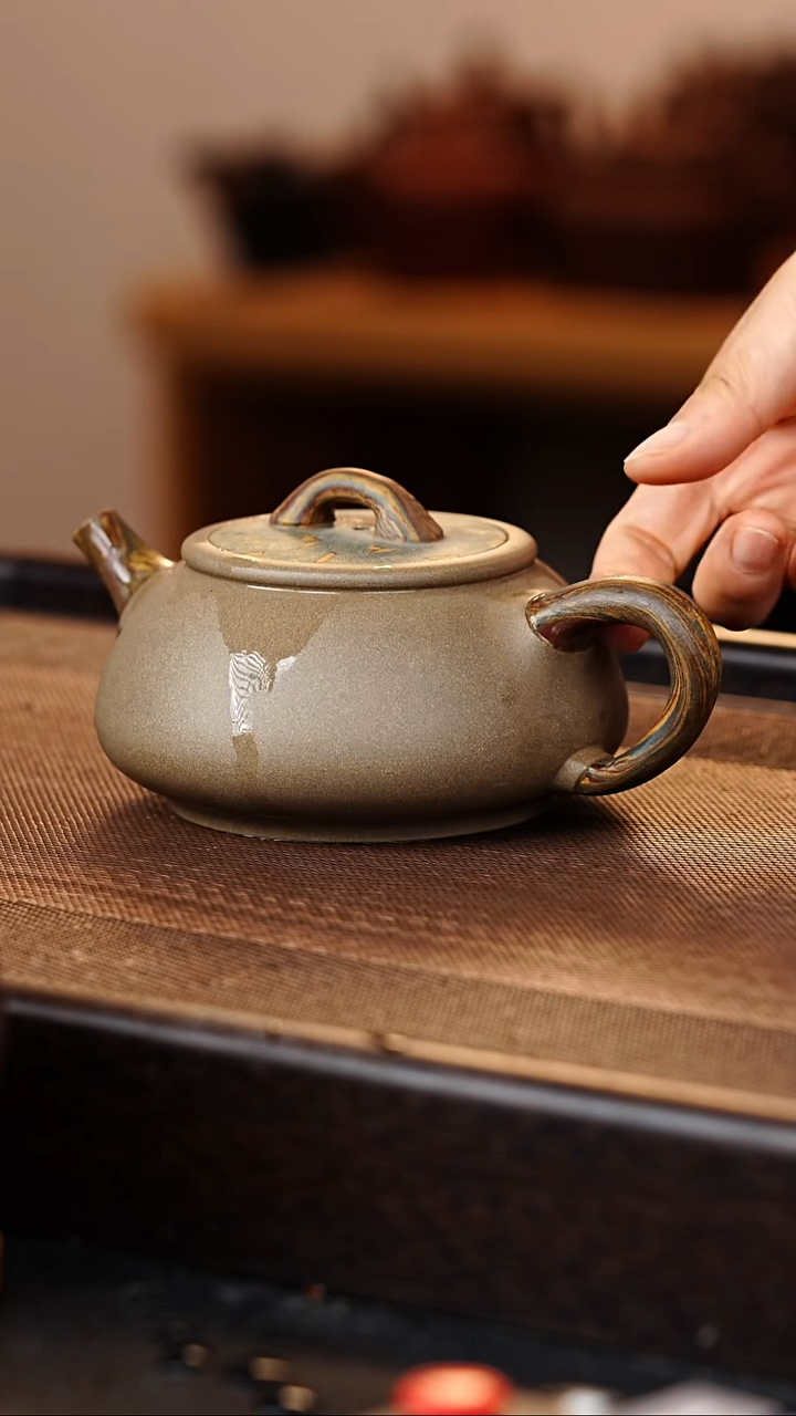 茶杯紫砂原矿紫砂壶4