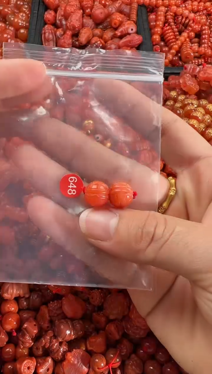 【闪购商品】南红玛瑙颈饰未镶嵌4