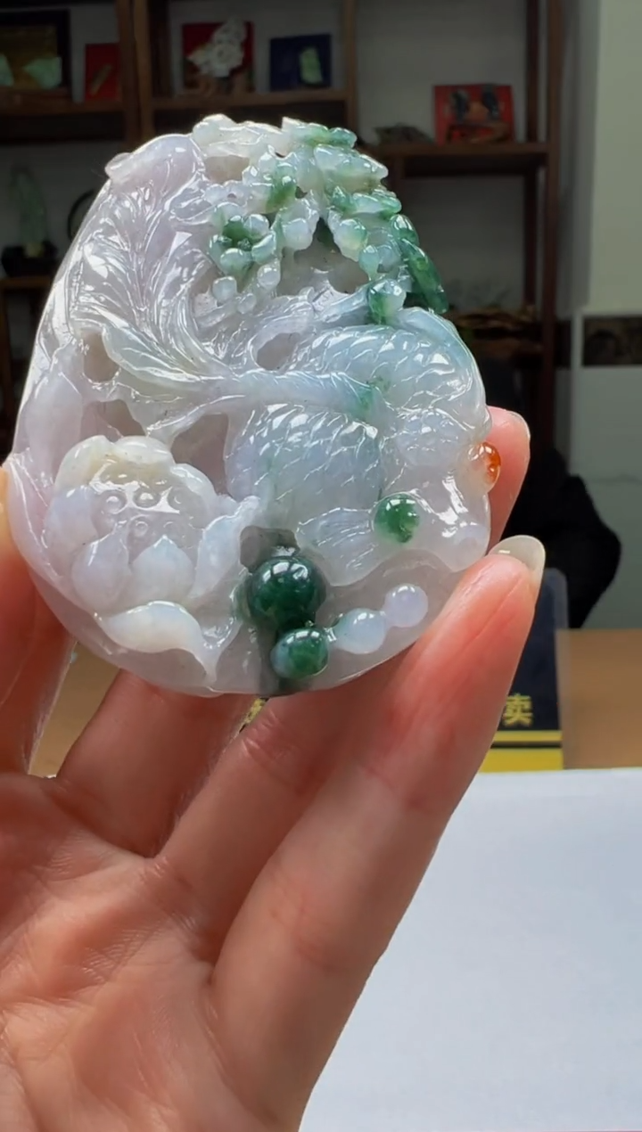 【闪购商品】定制翡翠未镶嵌6-D2025-3-8-35