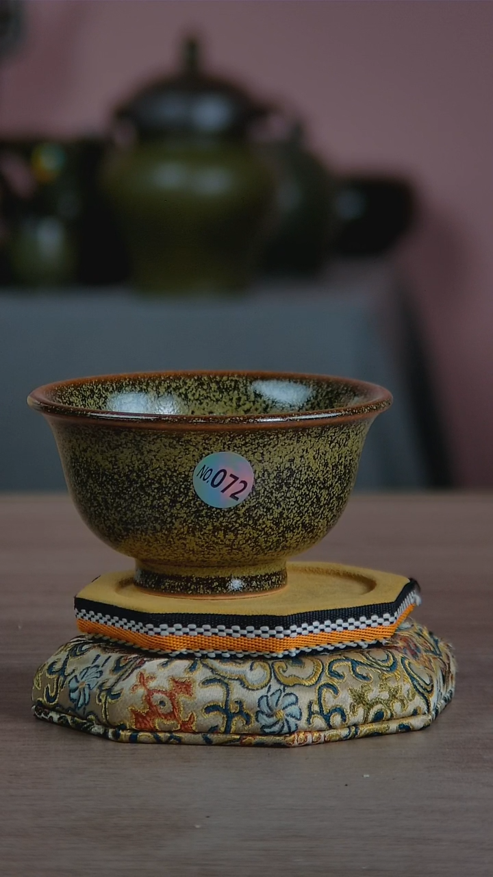 景韵堂仿清茶叶末釉