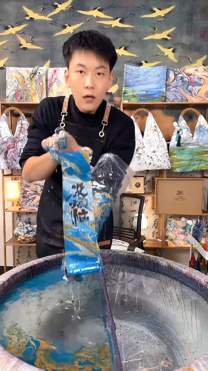 卷轴 988 手工微瑕 不喜勿拍 不退不换