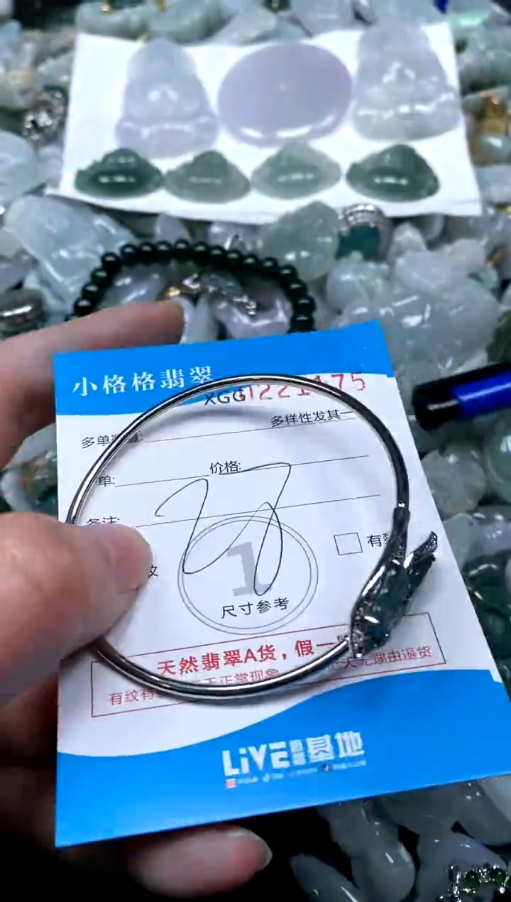 【闪购商品】翡翠颈饰未镶嵌闪购商品0221175