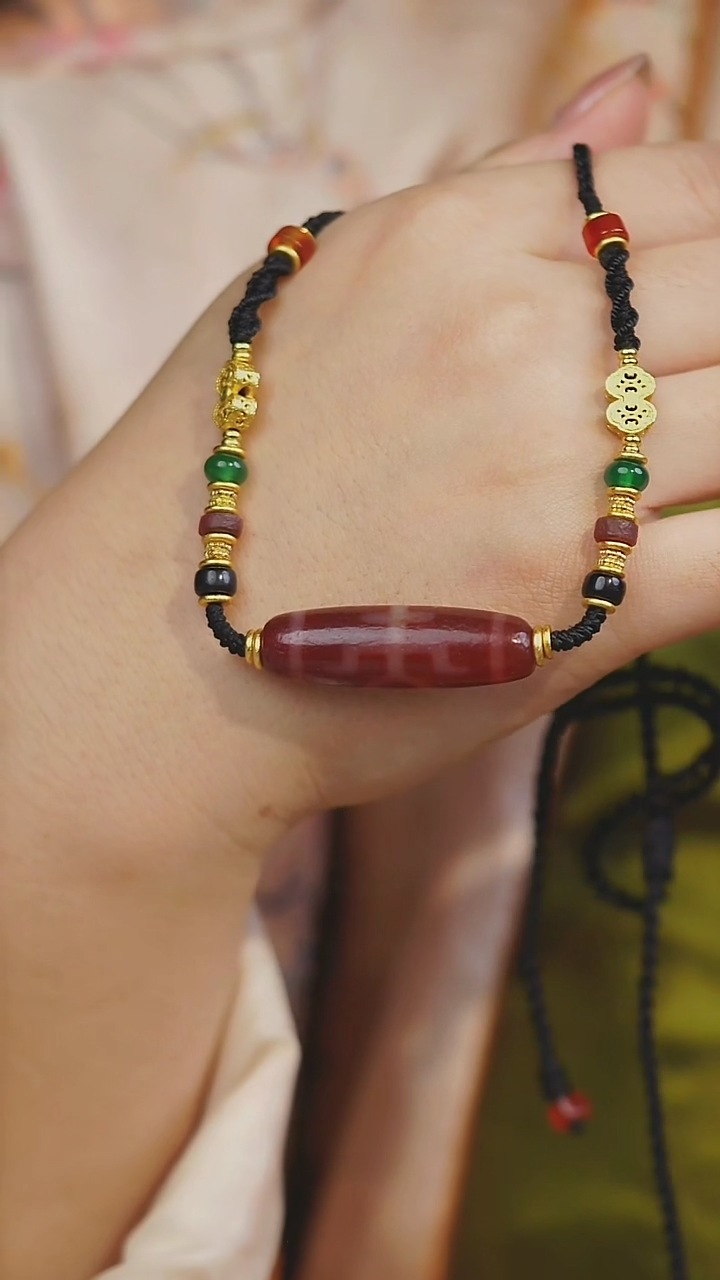 【闪购商品】玛瑙/玉髓项链未镶嵌多样性发其一（贵人）