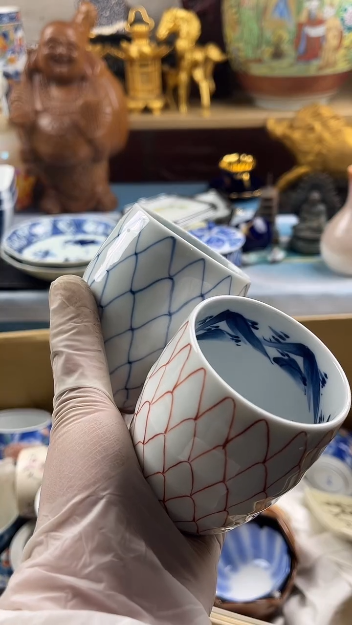 瓷片茶英歌瓷器满28包邮