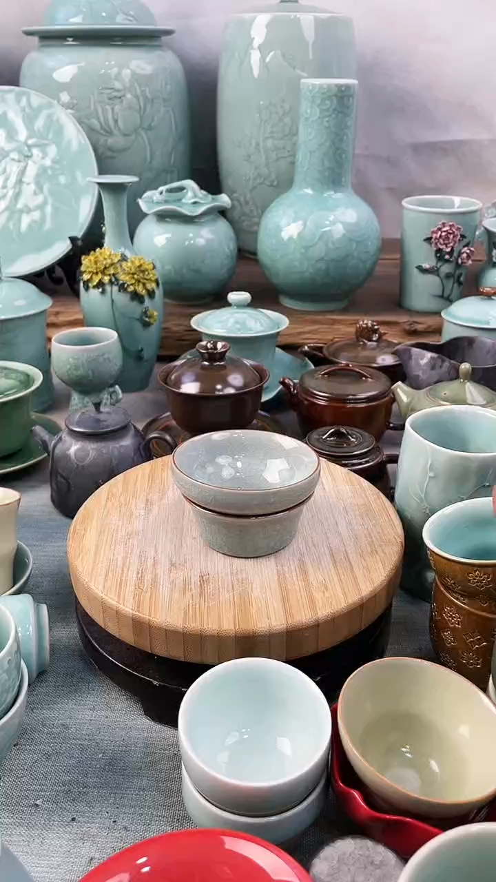 【闪购商品】特价 微瑕 慧仙青瓷