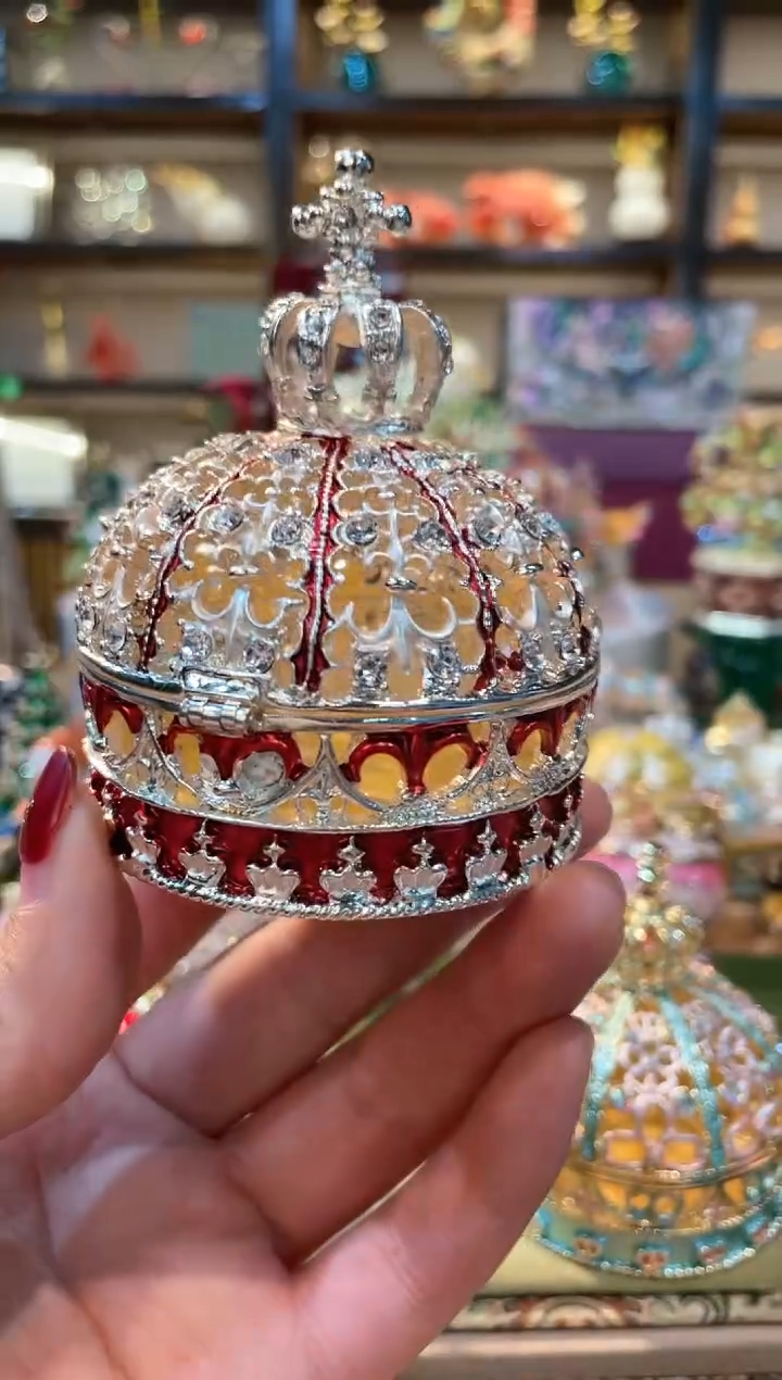 【闪购商品】珐琅彩精致首饰盒