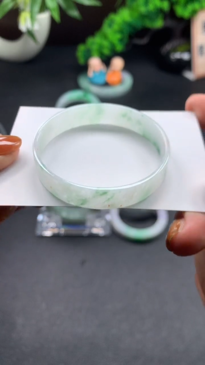 未镶嵌手镯翡翠50-51公主