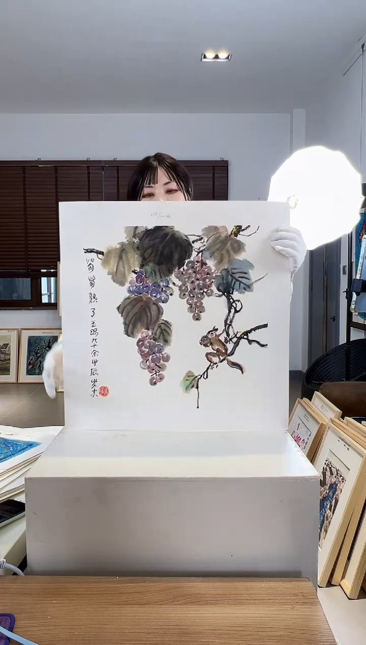 【闪购商品】版画亲签限量发行版画S版