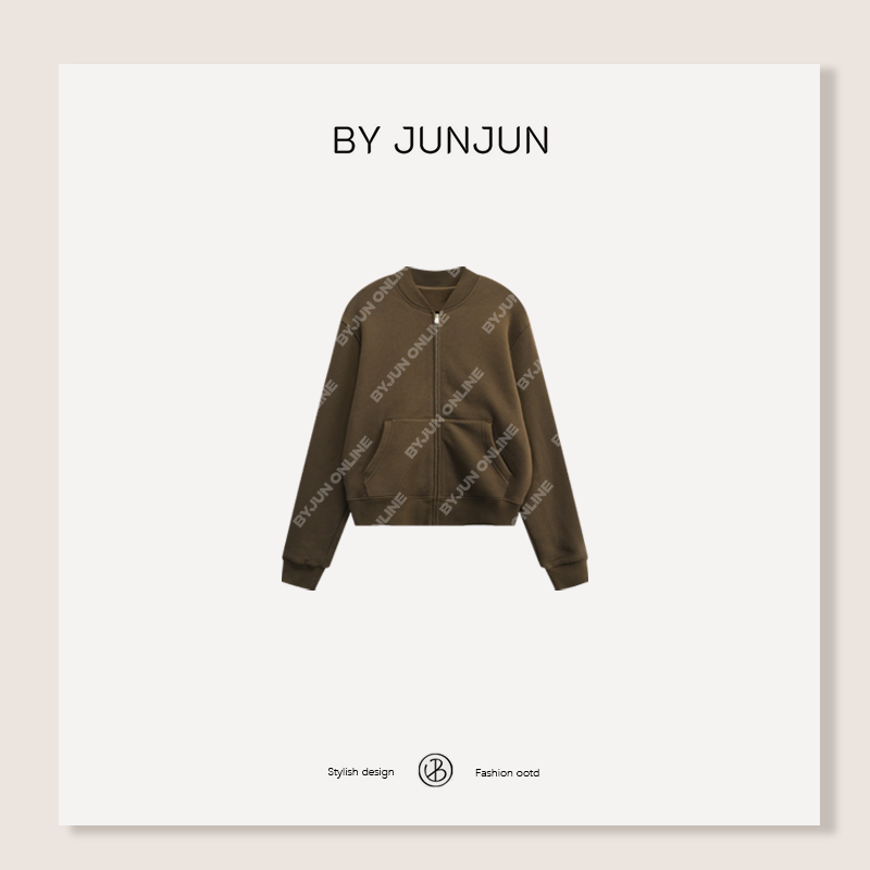 ByJunjun【布朗尼】夹克外套早秋新款女装