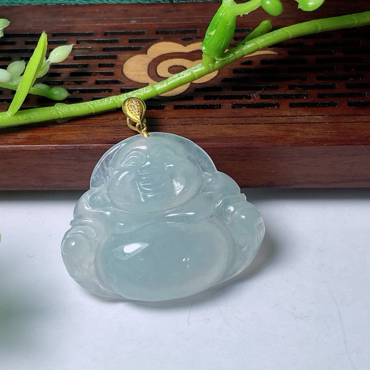 【专属】18K黄瓜子扣佛公 YDA00195多样性发其一