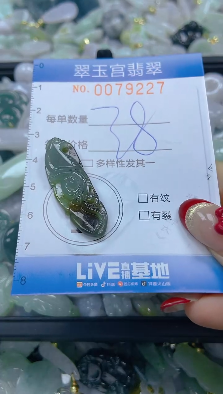 【闪购商品】翡翠颈饰未镶嵌闪购0079227
