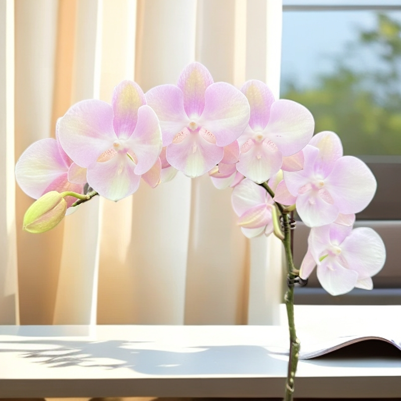 【威尼斯】精品蝴蝶兰  好养耐养  室内礼品花 基地直发 叶片瑕疵