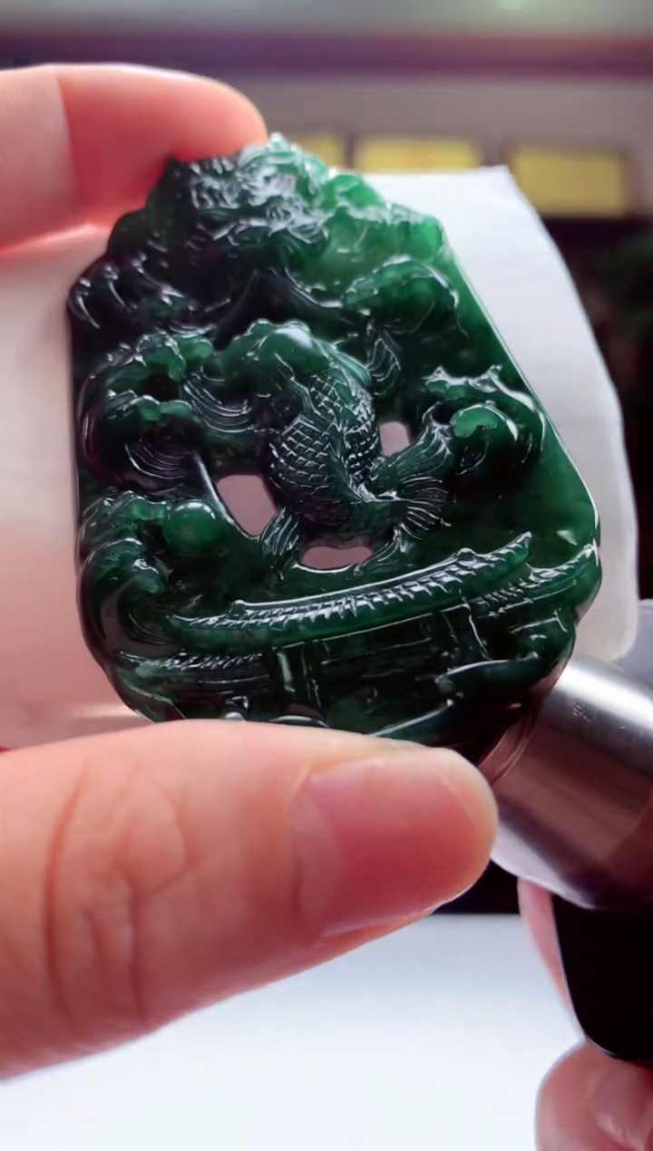 翡翠未镶嵌颈饰天然翡翠（拍一发一）