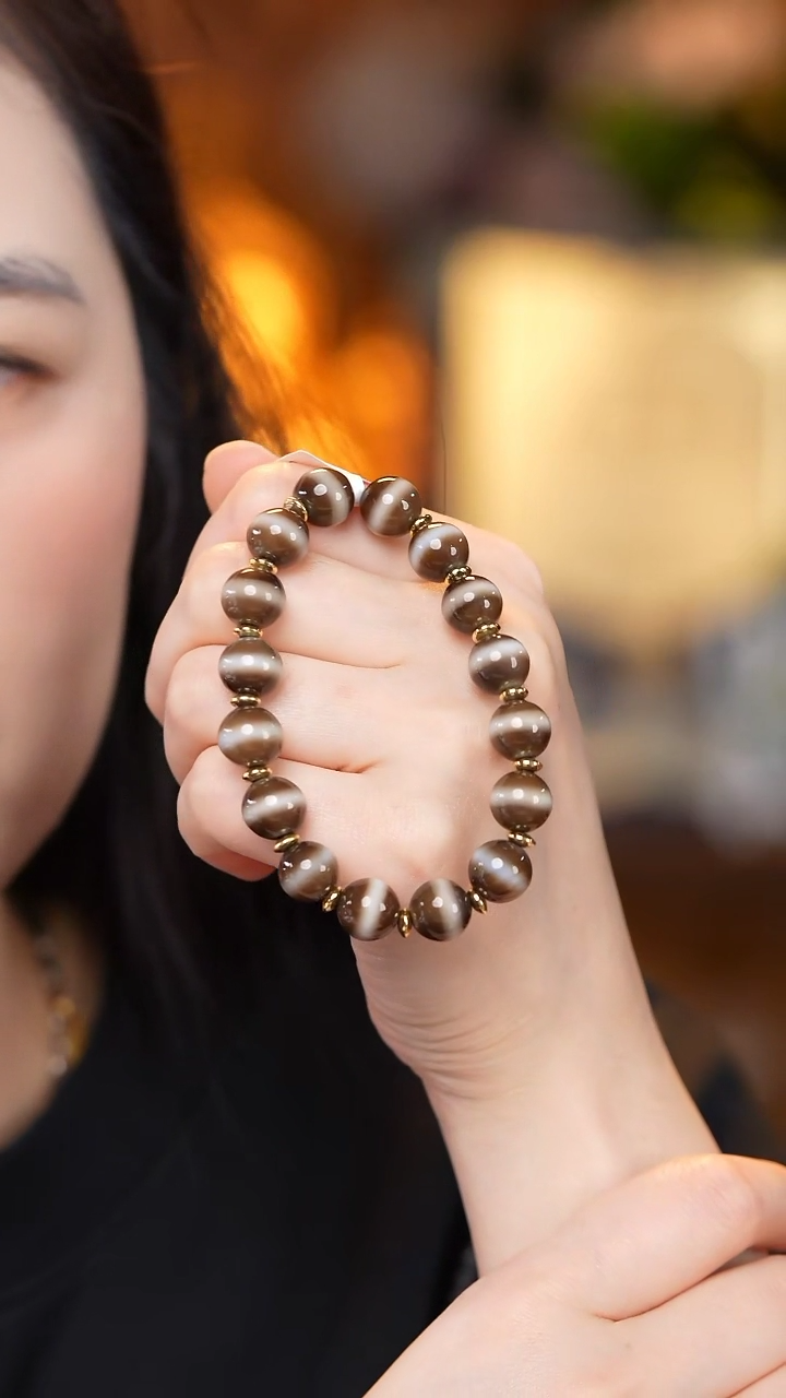 【闪购商品】玛瑙/玉髓颈饰未镶嵌Z27343药师手串