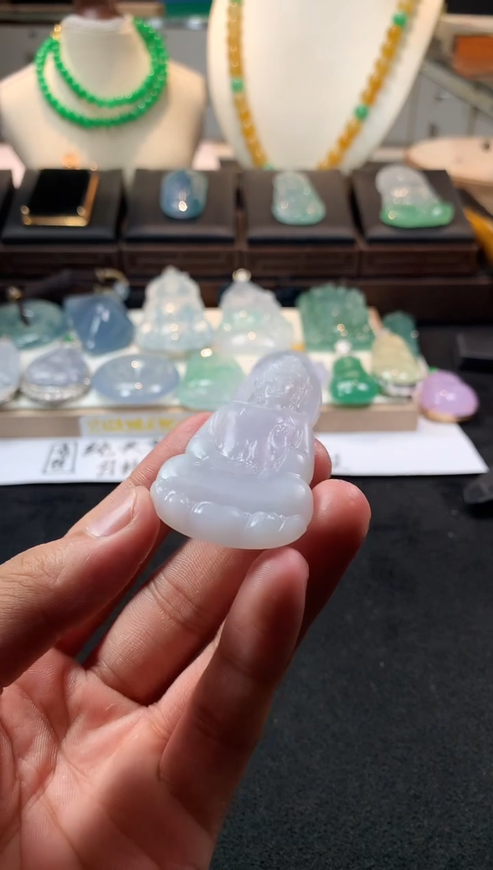 未镶嵌定制翡翠旅***见  5036毛货不退不换