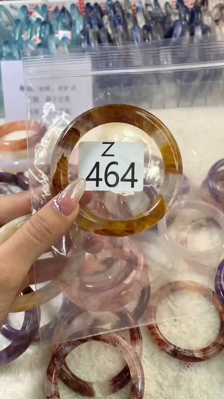 水晶手镯Z未镶嵌水晶464-57