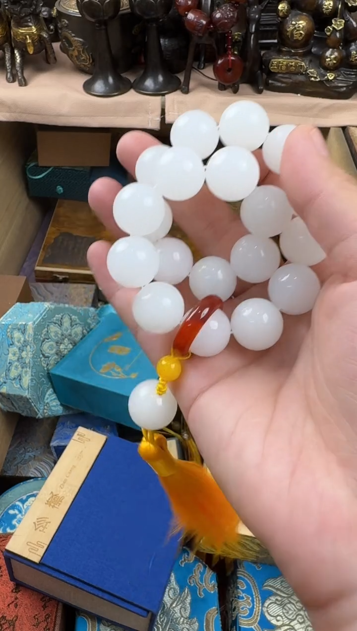 和田玉未镶嵌颈饰你艳姐专属文玩