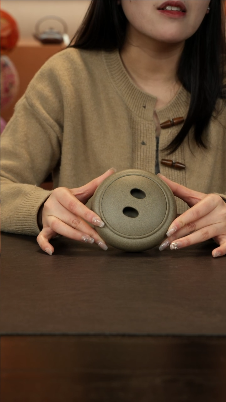 【闪购商品】紫砂茶叶罐直播福利蟹壳青段牛盖扁西施醒茶罐