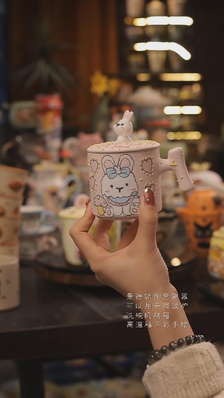 景德镇釉下彩绘设计师款式陶瓷