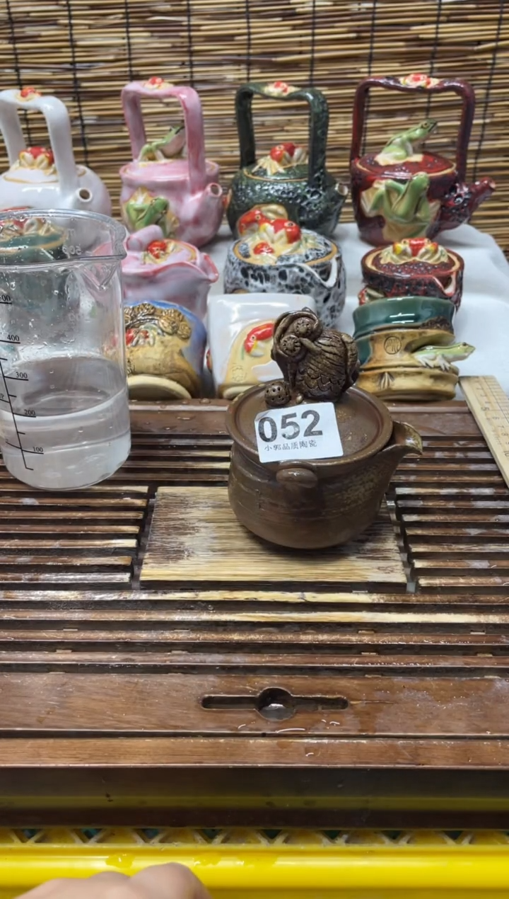 【闪购商品】杯052精美粗陶手工柴烧